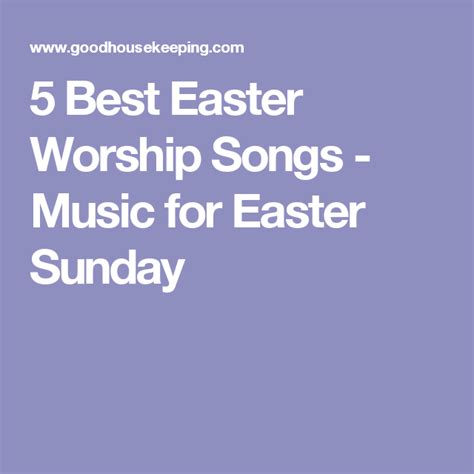 Consider This the Ultimate Easter Sunday Playlist | Easter worship ...