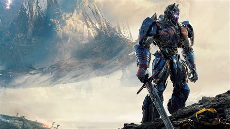 Optimus Prime in Transformers: The Last Knight 4K Ultra HD Wallpaper