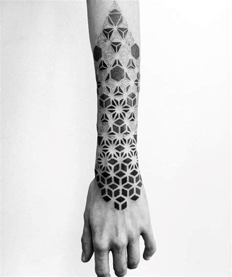 51 Cool Geometric Forearm Tattoo Ideas for Men [2024 Guide] | Geometric ...