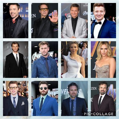 Then and Now: Original 6 Avengers Cast : r/marvelstudios