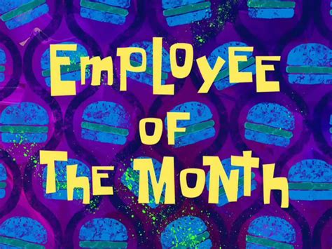 Spongebob employee of the month game - lasopasuperstore