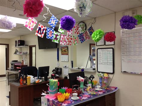 Pin by Kathy Evey on Office Birthday Decorations | Office birthday, Office birthday decorations ...