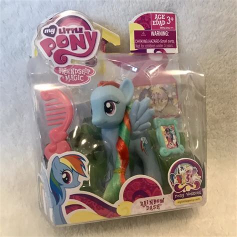 MY LITTLE PONY Friendship Is Magic Rainbow Dash Pony Wedding Hasbro 2011 NEW! $44.13 - PicClick