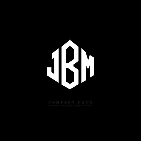 JBM letter logo design with polygon shape. JBM polygon and cube shape logo design. JBM hexagon ...