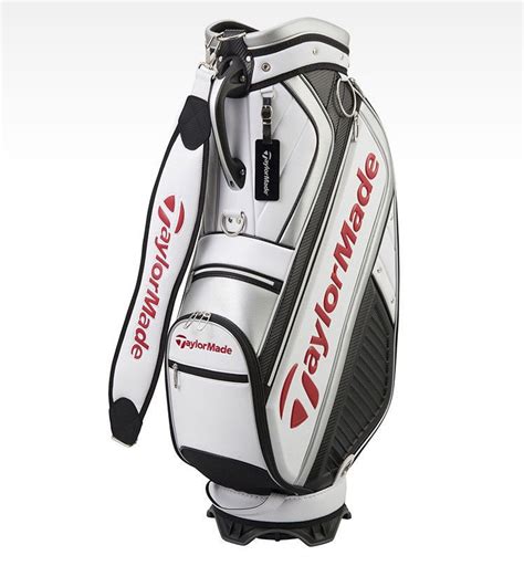 TaylorMade M-6 Series MID Size Sports Caddie Golf Bag Club Bag White ...