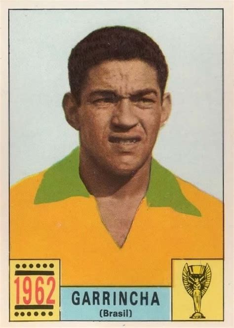 Garrincha (Brazil) - Brasil 1962 - Mexico 70 World Cup sticker 39