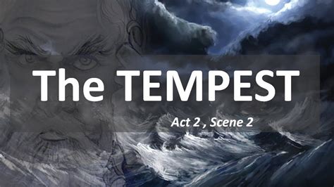 Act 1 scene 2 the tempest - Hopchrome