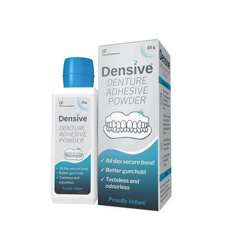 Densive Denture Adhesive Powder - Group Pharmaceuticals Ltd