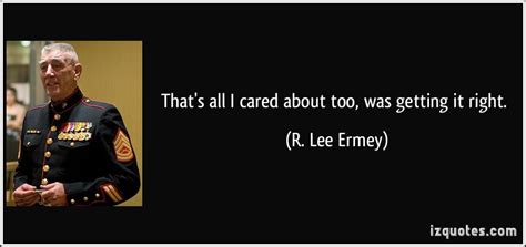 R. Lee Ermey Quotes. QuotesGram