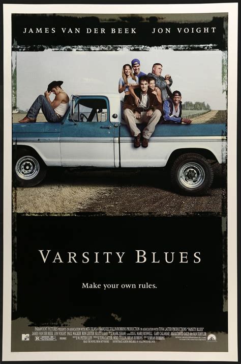 Varsity Blues (1998) Original One-Sheet Movie Poster - Original Film ...