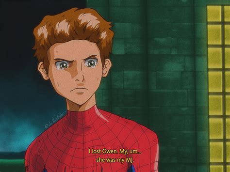 ArtStation - Spider-Man (Retro Anime Style)