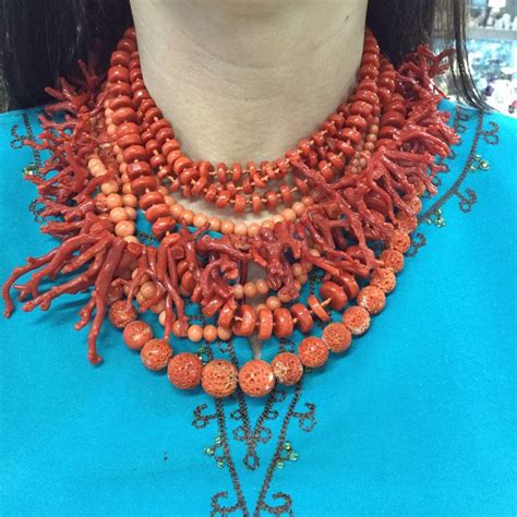 Vintage Coral Necklaces