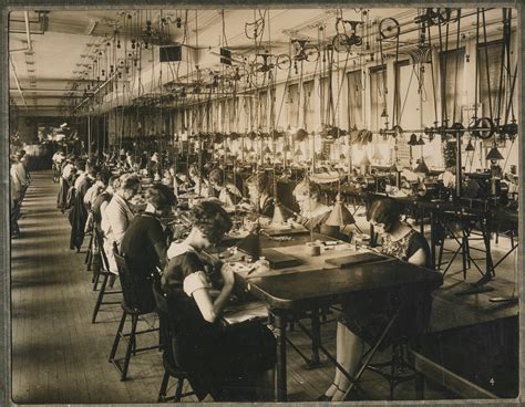 Women working in a factory, ca. 1920s ~ vintage everyday