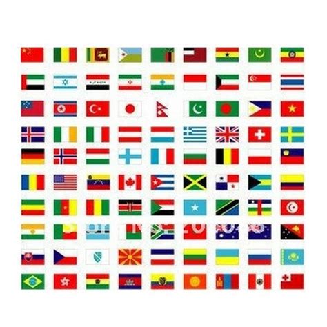 Trialsale Mixed bag hand flag 200countries mini flags for Collection 14x21cm each country per ...