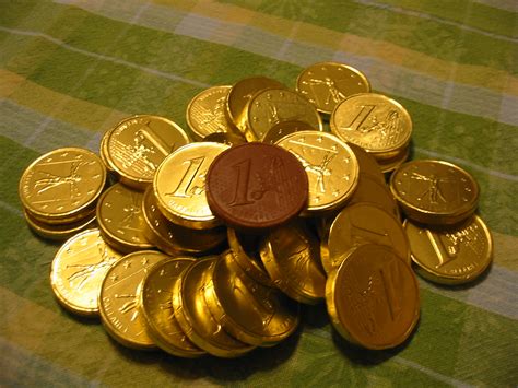 Gold Chocolate Coins