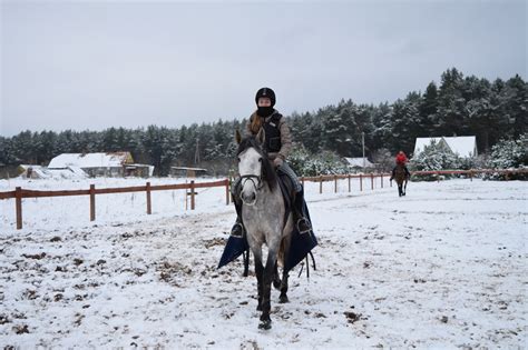 ~Equestrian Eve~: Winter horse riding lesson