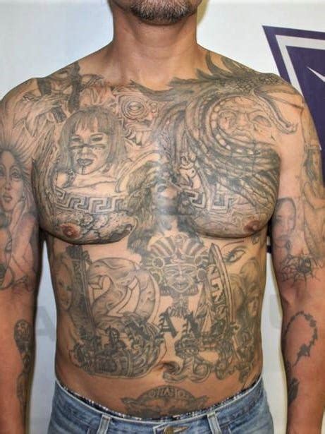 Barrio Azteca Gang Tattoos