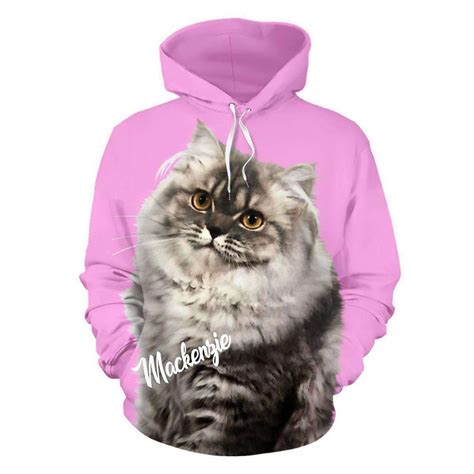 #1 Personalized Cat Hoodie - Wear Your Cat On A Hoodie - CatsForLife