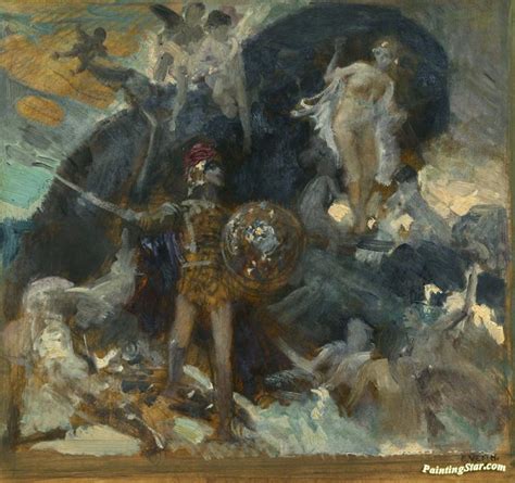 Nibelungen Saga - Siegfried Artwork By Eduard Veith Oil Painting & Art Prints On Canvas For Sale ...