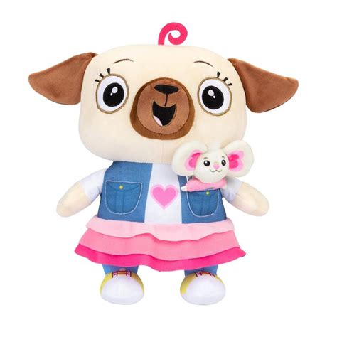 Chip and Potato Jumbo Plush, 12 Inch Chip with Her 4 Inch Removable ...