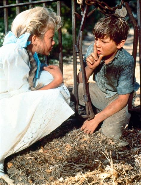 Hayley Mills ans Kevin Corcoran in Pollyanna (Pollyanna and Jimmy Bean ...