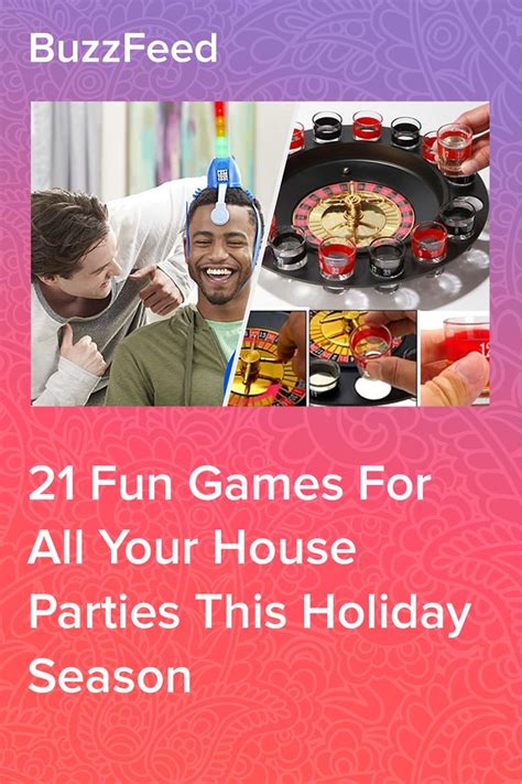 21 Fun Games For All Your House Parties This Holiday Season | Home party games, House party, Fun ...