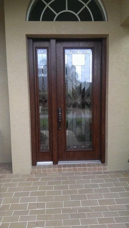 ODL, Mohave decorative door glass inserts in fiberglass exterior doors. | Door glass inserts ...