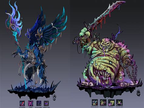 Warhammer Chaos Gods in SMITE - (concept for fun) : r/Smite