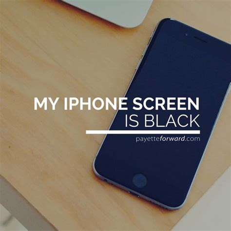 My iPhone Screen Is Black! Here's The Real Reason Why.