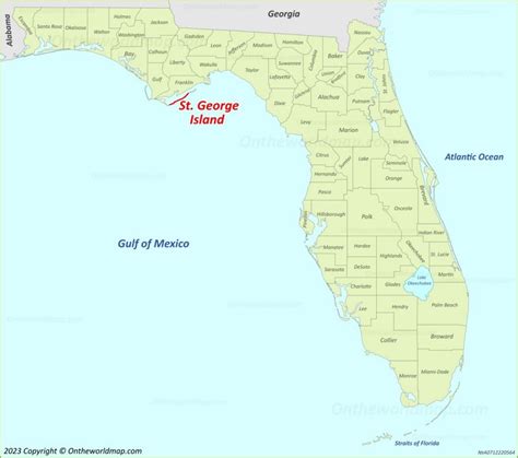 St. George Island Map | Florida, U.S. | Detailed Maps of St. George Island