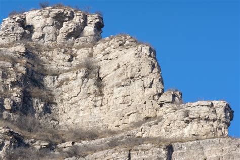 Winter cliff stock photo. Image of scarp, rock, barranca - 27719894