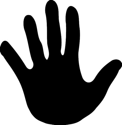 Kostenlose Vektorgrafik: Hand, Finger, Silhouette, Schwarz - Kostenloses Bild auf Pixabay - 297767
