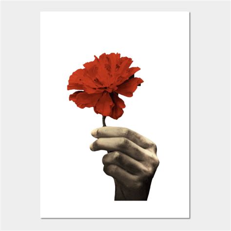 Hadestown Red Flower Sticker| Musical Theatre Gift - Hadestown - Posters and Art Prints | TeePublic