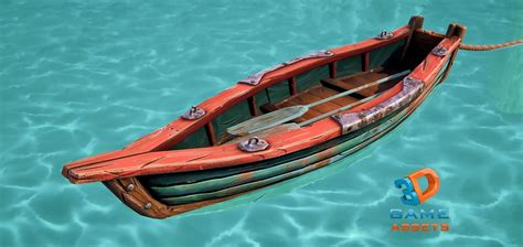 Boat 3d animated | CGTrader