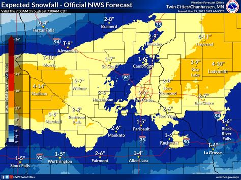 2-7 Inches Of Snow Possible For Twin Cities Metro: MN Weather | Minneapolis, MN Patch