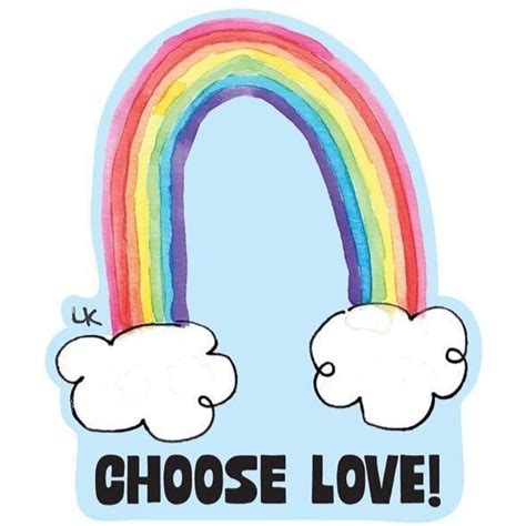 Choose Love Kiss-Cut Sticker | Stickers | Papersalt