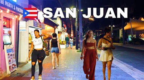 🇵🇷 SAN JUAN NIGHTLIFE CONDADO DISTRICT PUERTO RICO 4K TOUR - YouTube