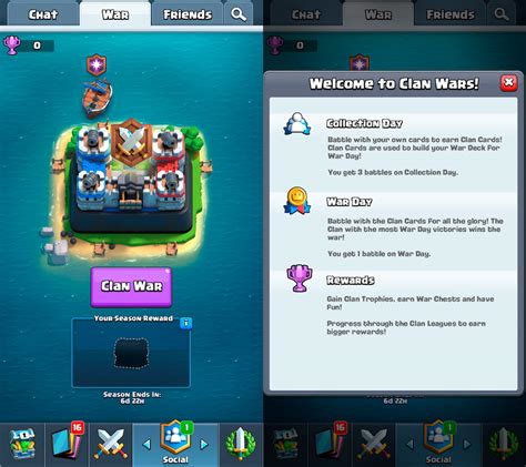 Clan Wars have finally landed in Clash Royale