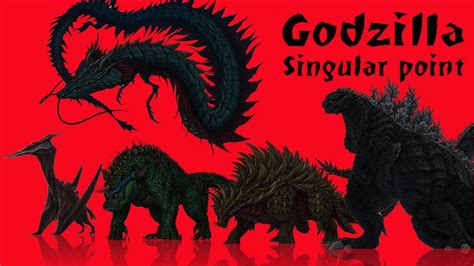 The 7 Monsters of Godzilla Singular Point - YouTube