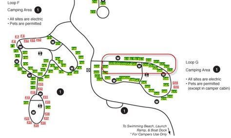 Salt Fork State Park Campground Map - Cities And Towns Map