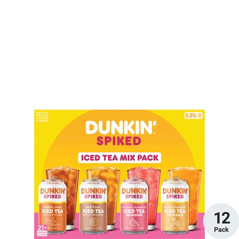 Dunkin Spiked Iced Tea Mix Pack | Total Wine & More