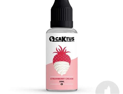 Strawberry Cream E-juice By Caktus Vape Review - eLiquid Flavors ...