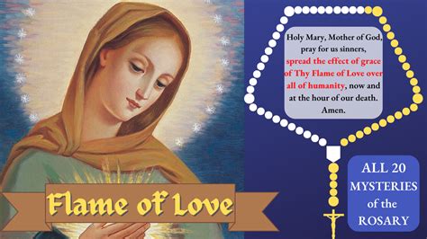 Flame of Love Rosary - The Catholic Crusade