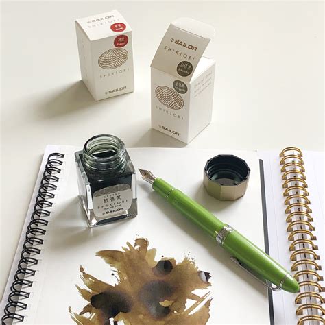 Getting Started with Japanese Fountain Pen Inks — Phidon Pens - Blog