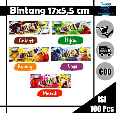 Jual Kemasan Es Buah - Plastik Es Cream Stik - Jual Kemasan Es Stik di Lapak Pusat Perlengkapan ...