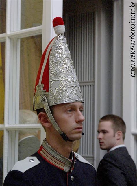 Solder of the Wachbataillon wearing the uniform of the Prussian 1st ...