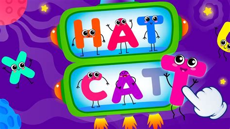 Learn to Read Words Game For Preschool - Learn New English Words - Educational Kids Games - YouTube