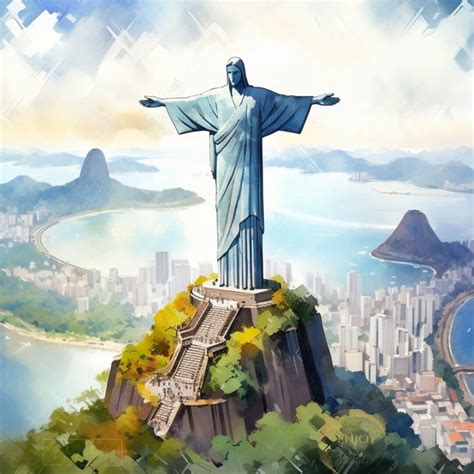 Christ the Redeemer in Brazil - Etsy