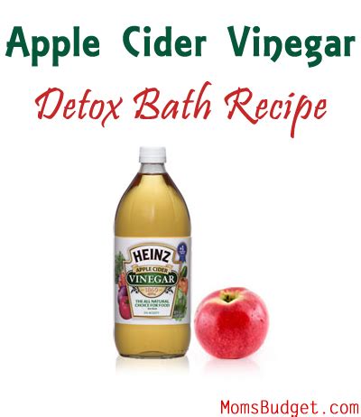 Apple Cider Vinegar Detox bath recipe - Moms Budget