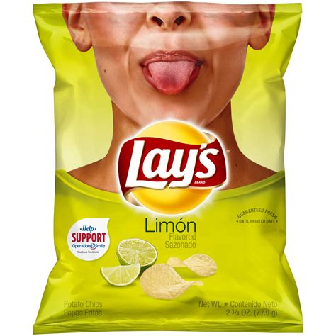 LAY'S Lays Limon 2.75 Oz 2.75OZ | Potato chips, Lays chips, Chips